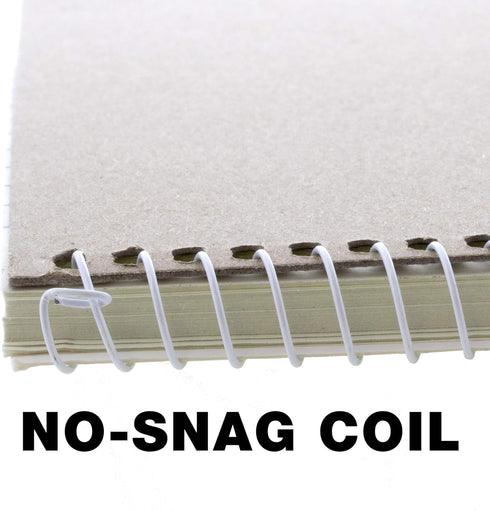 BAZIC Perforated Writing Pad, 80 Sheets 6"x9" White Gregg Ruled Steno Book for Office School, 1-Pack
