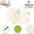 Pentalic 6" x 8" Olive Green Pocket Sketchbook Traveler Journal, 160 Pages