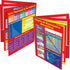Really Good Stuff Spanish Math 4-Pocket Folders, Intermediate, 12 Folders