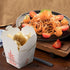 15 Count 16 oz Pagoda Wire Handle Chinese Takeout Box for Food Storage