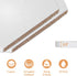 8, 10 12 Inch (3 12 Pack 1/2" 0.5" Seamless BOARDS+ Cake Drums & Sizes, Total) | Thick Cake Rounds + Prop Up Tool