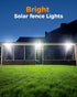 Thumok 72LEDs 600LM (2, Clip On Solar Lights Outdoor,Motion Sensor Outdoor Lights, Clip on Solar Fence Lights Outdoor
