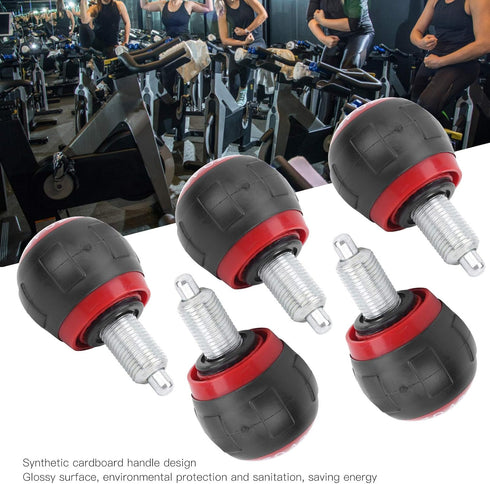 Pull Pin Spring Pins 5pcs 50x45mm M16 Fitness Pop Pull Pin Knob Release Synthetic Cardboard Handle (Red)
