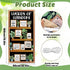 Summer School Classroom Door Decor Plant Motivational Bookshelf Door Cover Words of Wisdom Door Banner Inspirational