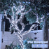 4 Pack 33ft 100 8 YEGUO White Solar Fairy Lights, Each LED Christmas Lights Outdoor Waterproof, Modes Sliver Wire Solar