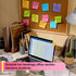 OHOME Sticky Notes - 12 Pads, 3”x3” Colorful Self-Stick Post Notes Bulk, Aesthetic Home Office Desk Essentials