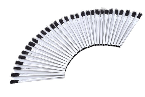 Acid/Flux Brush, Tin Ferrule, Soft Plastic Hair, 4.5 Inch Length, 5/16 Inch Width (Pack of 30 Pieces)