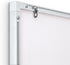 Essential Letter Board, White Frame with Pink Face, 18" x 12"W (84254)