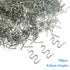 1400 Plastic Welder Staples, 0.6 0.8mm Wave Hot Staples for Plastic Welding Supplies to Repair Car Bumpers, Cracks