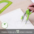 Mr. Pen Compass and Protractor Set - Geometry Kit for Math, School Supplies with Compass and Protractor