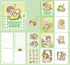 Mini Transparent Binder Notebooks with Keychain, Soft Plastic PVC, 3 Round Rings, Binder Planner Cover with Inner Papers