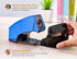 Bostitch Office Electric Pencil Sharpener, Powerful Motor, High Capacity Shavings Tray, Blue Chrome Metallic