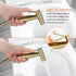 Brushed Gold Bidet Sprayer Head Only, Stainless Steel Brass Hand Bidet Sprayer with Adjustable Water Pressure Control