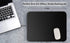 Mouse Pad Bundle Stitched Edges Premium Waterproof Gaming Mouse Mat Pad, Extends Battery Life Non-Slip Rubber Base Thick Black Mousepad for Laptop Computer & PC, 11 x 8.7 inch, Black-Pack of 6 by TONOS