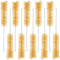 stonylab 10 Pack Tube Brushes, Bristle Cleaning Brushes for Test Tube & Bottle, Size M with Radial Tufted End