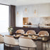 KSANA Gold Pendant Light, Modern Pendant Lighting Fixture with Seeded Glass Shade for Kitchen Island, Dining Room