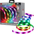Monster Smart RGB+IC LED Strip Lights 25ft Sound Reactive Strip Lights for