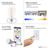Bulb Linea di Liara Fiorentino Brushed Nickel Wall Sconce Lighting Fixture Farmhouse Bathroom Wall Sconce Bedroom Wall