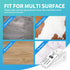 Door Stop Alarm - Door Stopper with 120DB Security Alarm, Floor Wedge Doorstop for Travel Apartment Home House (Pack of