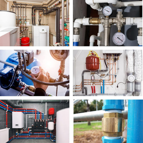 One Way Check Valve 1/2" Female Backflow Preventer, Brass Float for Plumbing Water Boiler Heating