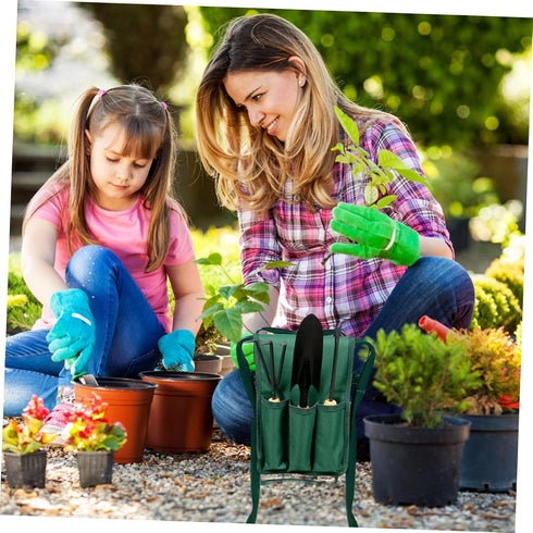 Garden Kneeler Tool Pouch for Easy Access to Gardening Tools Storage Bag for Garden Kneeler Stool for Gardeners