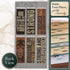 Set Set 6, Christian Art Gifts Magnetic Scripture Bookmark/Pagemarker for Men: Strong & Courageous Lion