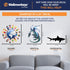 (18 14 WM525878 Wallmonkeys Ottoman Tulip Flower Wall Mural Peel and Stick Vinyl Graphic in H x in W)