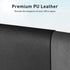 Leather Desk Pad Protector, Mouse Pad, Office Desk Mat, Non-Slip PU Leather Desk Blotter, Laptop Desk Pad, Waterproof Desk Writing Pad for Office and Home (Black,23.6" x 13.7") by Aothia