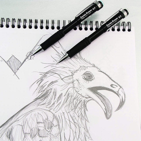 Pentel Mechanical Pencil 0.5 mm, Twist Erase III with Pre-Loaded Super Hi-Polymer HB Lead, 3-Pack