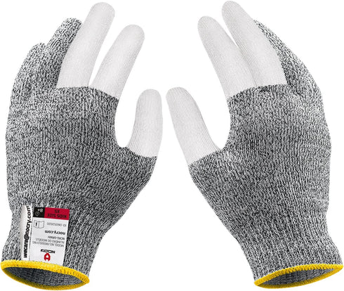 NoCry Kids Cut Resistant Gloves, 100% Food Grade Cooking Gloves with Level 5 Protection
