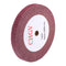 uxcell 200mm x 25mm 320 Grit Non-Woven Polishing Wheel for Stainless Steel Metal