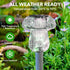 8 Pack Benany Solar Lights Outdoor, Mushroom Lights Outside Waterproof, Solar Powered LED Lighting for Garden, Yard