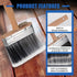Deck Stain & Sealer Block Paint Brush - 5-inch Big Fence Stain Brush for Brick and Concrete Walls