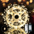 Dailyart Plug in 500 Led Fairy Lights with Remote 42Ft Fairy Lights