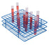 SP Bel-Art Poxygrid Test Tube Rack, For 13-16mm Tubes, 108 Places, Blue
