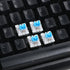 Zyghjort 50 3 Keyboard Switches, Pcs PIN Blue Keyboard Clicker Replacement Dustproof Mechanical Keyboards Switches