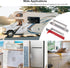 Self-Stick Adhesive Cabinet Handles - 6" Stainless Steel No-Drilling Handles for Cabinet Door, Window, Drawer &