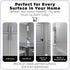 3 Pack spot. Touch-Up Paint | Matte Finish for Cabinets, Walls, Doors & Furniture | Multi-Tone Gray Repair Kit |