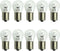 Diximus Pack of 10 Bulbs 1141 S8 - Low Voltage Landscape Light Bulbs 12V 18W