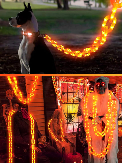 10 160 8 Flacchi Battery String Lights - Ft LED Plastic Chain String Lights with Waterproof, Lighting Modes and Timer