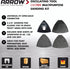 Arrow OSCTSV-1 Multipurpose Sanding Kit for Oscillating Tools for Wood and Metal, Universal, Fits Most Multitools, 10-Piece Set Includes Sanding Pad and 60-Grit, 120-Grit, and 240-Grit Sandpaper by Arrow