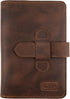 Rustic Cover for Field Notes, 3.5 x 5.5 in. Notebook not Included, Full Grain Leather, Handmade, Bourbon Brown