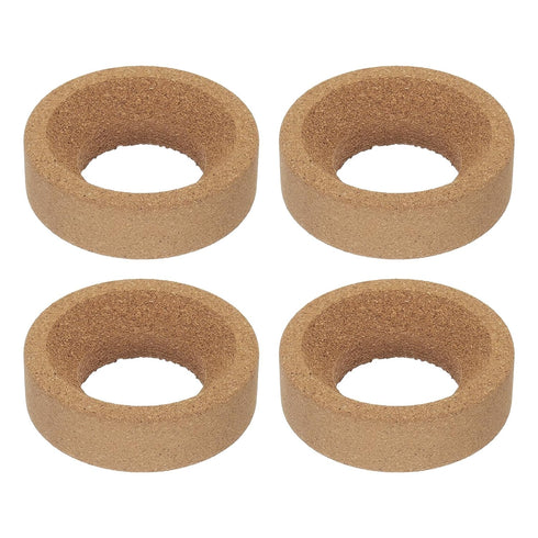 uxcell Lab Flask Support Cork Stand, 110mm Diameter Round Bottom Holder for 250ml-2000ml Flasks, 4Pcs