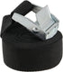 15 Pack 6.5Ft Adjustable Cam Buckle Lashing Straps, 1 Inch Nylon Packing Straps with Zinc Alloy Lock Buckle, Black