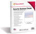 DocuGard Blue/Red Prismatic Middle Check, 8.5 x 11 Inches, 24 lb, 500 Sheets, 1 Check Per Sheet