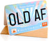 Gifting Giggles Big 3D Funny Old Man Joke Birthday Card, 9 x 6 inches, Multicolor