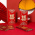 SAVITA 12pcs Wedding Red Envelopes - Traditional Chinese Lucky Money Envelopes for Newlyweds, Wedding Hong Bao
