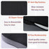 Aeveot Office Seat Cushion Car Seat Cushion Ergonomic Seat Cushions Sciatica Cushion, Protects The Buttocks