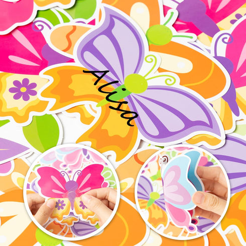 Yopyame 94PCS Bulletin Board Set, Jesus Brings New Life, Spring Butterfly Flowers, Easter Decor