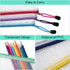 Harloon 150 Pack Bulk Pencil Pouch, 9.5 x 4.5 Inch Clear Mesh Zipper Cases for Office, Travel, Cosmetics, Toiletry Bags